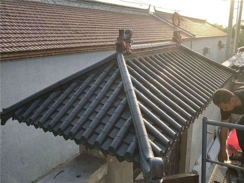 虹鑫建材 張家口樹脂小青瓦 樹脂小青瓦廠家